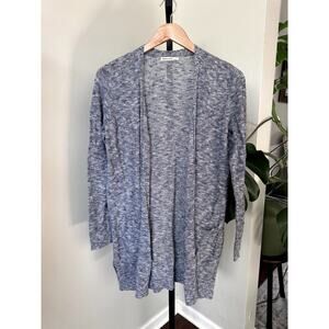 Marine Layer Blue Cotton Cardigan